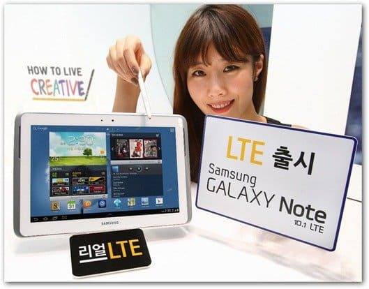 Samsung Galaxy Note 10.1 Mendapat Versi LTE, Hanya di Korea