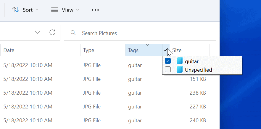 Tambahkan Tag ke File di Windows 11