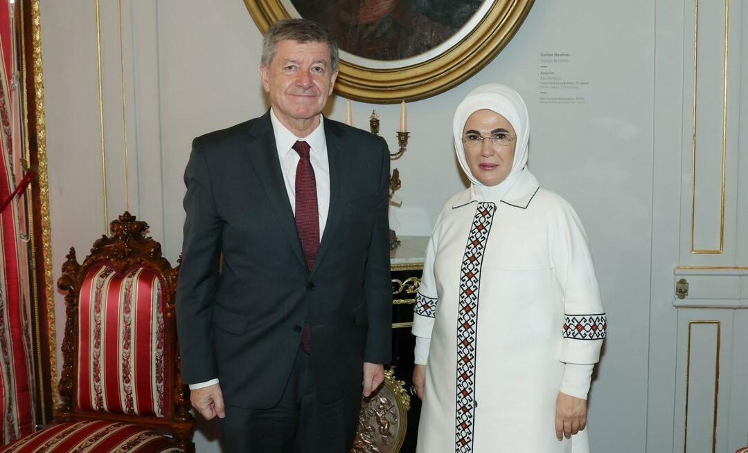 Ibu Negara Erdoğan bertemu dengan Wakil Sekretaris Jenderal PBB!