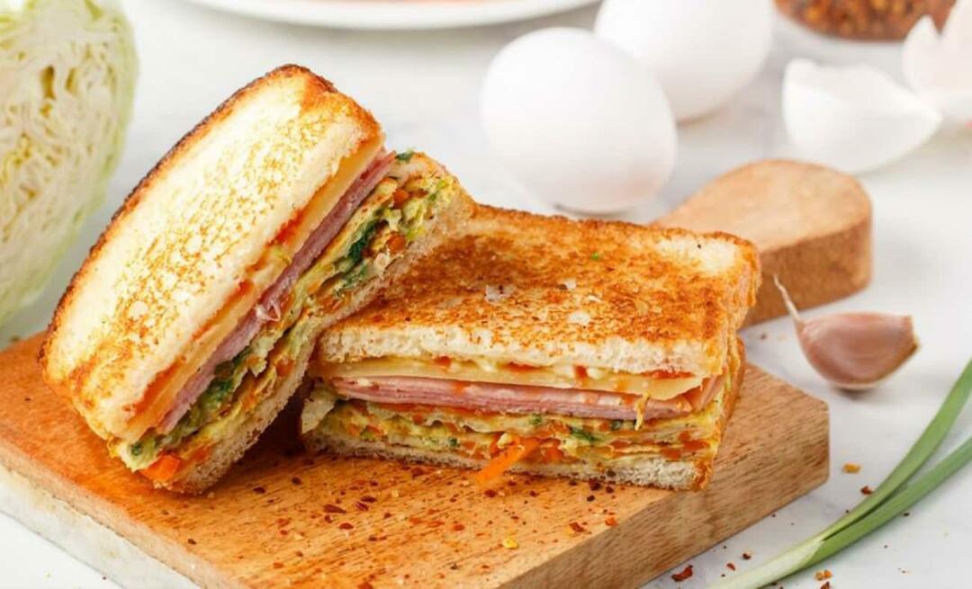 Cara membuat sandwich telur Berikut adalah resep sandwich telur dengan banyak bahan
