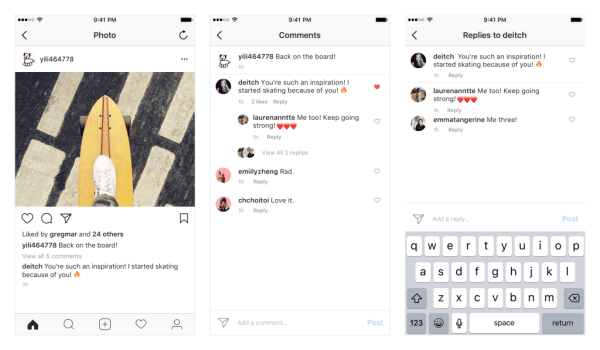 Instagram akan meluncurkan komentar berulir di iOS dan Android selama beberapa minggu mendatang.