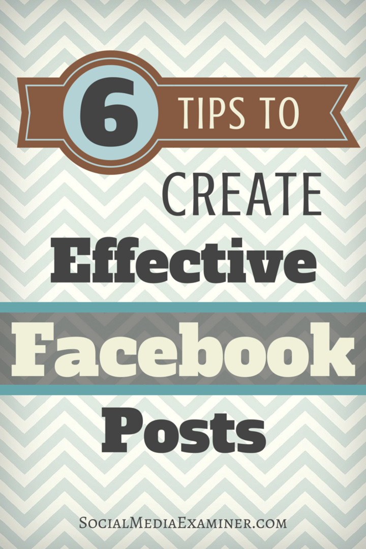 bagaimana meningkatkan posting halaman facebook