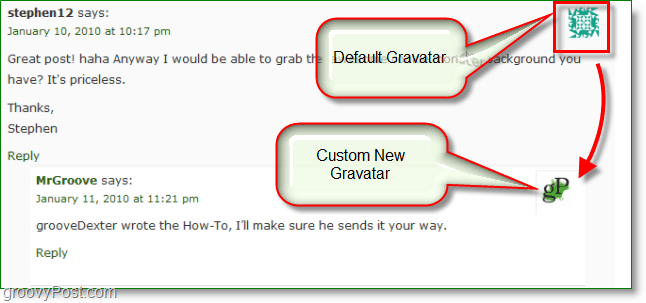 Dapatkan Avatar Groovy Comment Anda Sendiri / Gravatars
