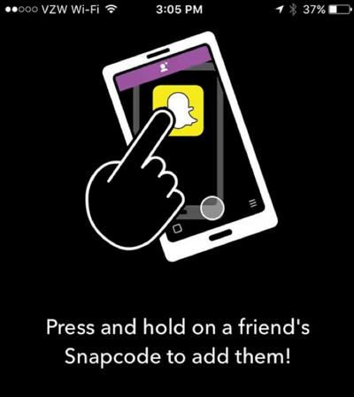 snapchat tambahkan dengan snapcode