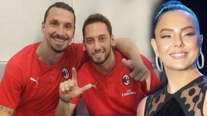 Zlatan Ibrahimovic mengakui kekagumannya pada Ebru Gündeş!