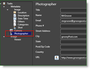 Alat Data Fotografer Microsoft Pro Foto Meta:: groovyPost.com