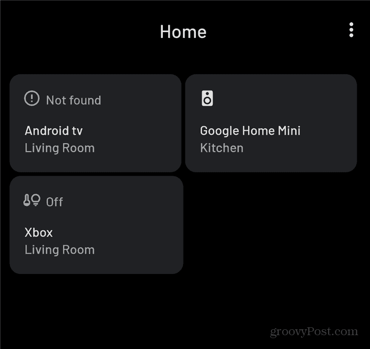 Kontrol utama Android Smart Home