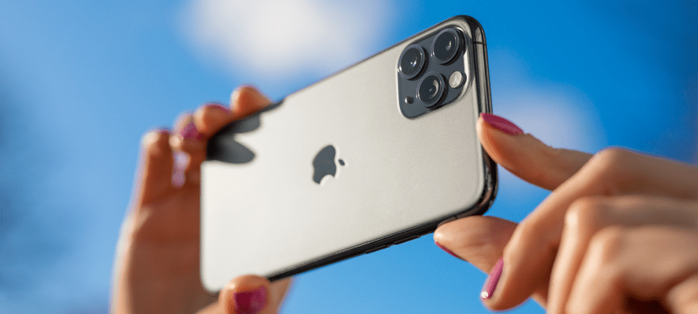 Cara Memburamkan Latar Belakang Gambar di iPhone