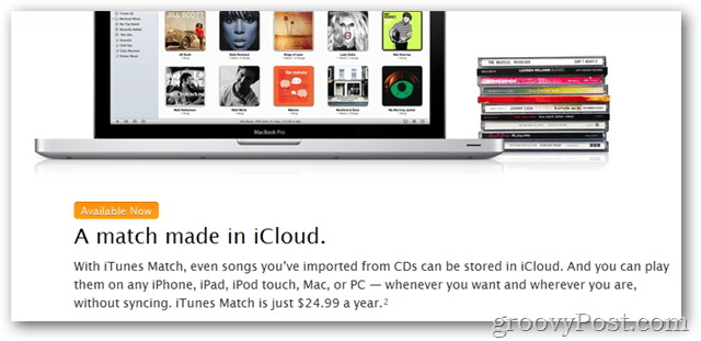 iTunes Match untuk Musik