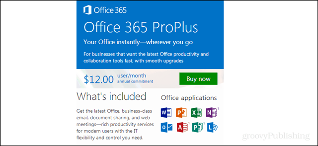 harga proplus office 365, termasuk aplikasi