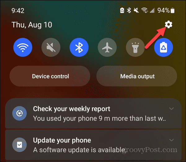 Hentikan Notifikasi Android 