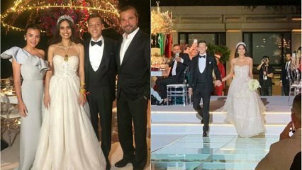 Pernikahan pasangan Mesut Özil dan Amine Gülşe tampak subur!