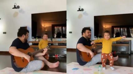 Pertunjukan gitar dari Eser Yenenler dan putranya Kuzey!