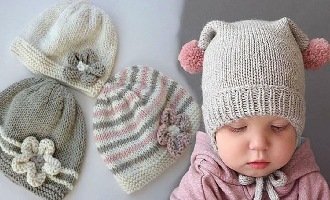 Bagaimana cara membuat topi rajut bayi terindah? Model beanie rajut 2022 paling stylish dan mudah