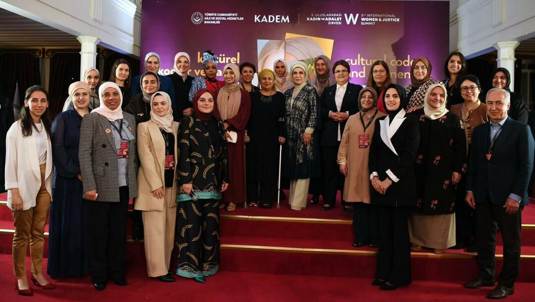 Emine Erdoğan berbicara di International Women and Justice Summit, perwakilan LSM
