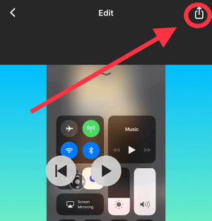 Biarkan aplikasi InShot tetap terbuka saat memproses video Anda.