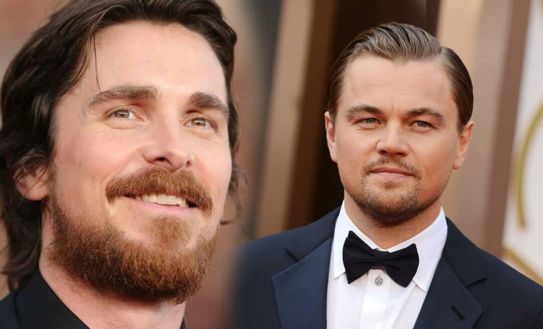 Pengakuan Leonardo DiCaprio yang Menakjubkan dari Christian Bale! 