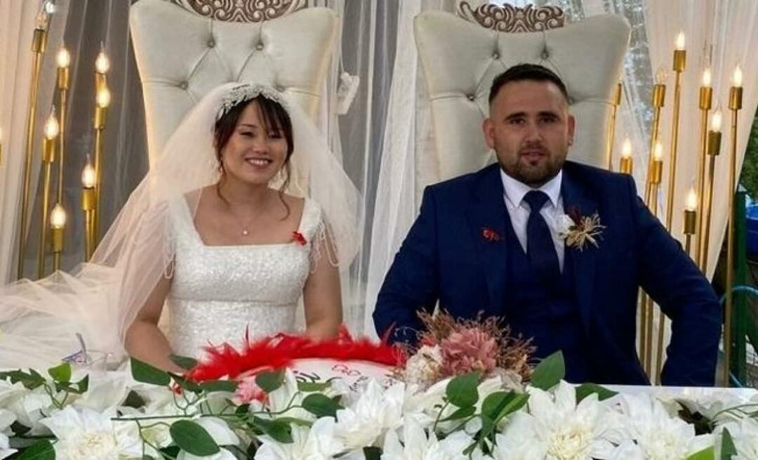 Sebuah kisah cinta dari Jepang ke Turki! Pengantin wanita dari Jepang ke Ordu