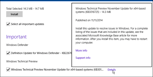 Pembaruan Windows November