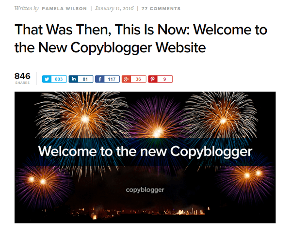 komentar copyblogger kembali