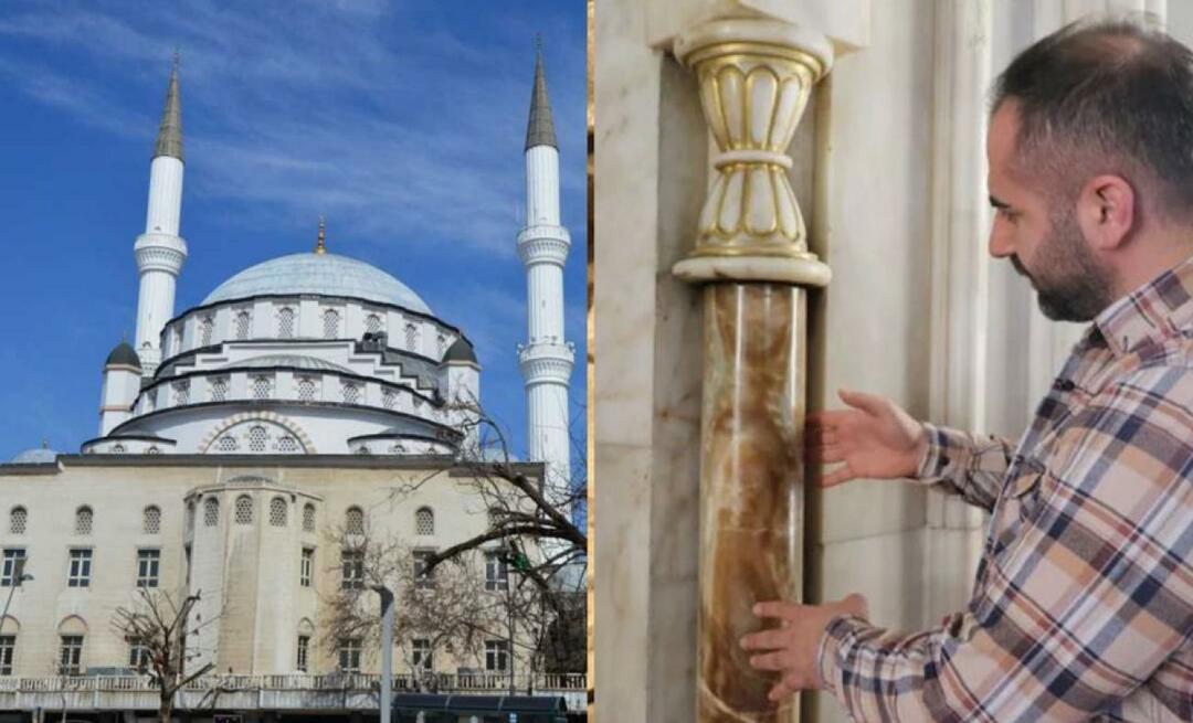 Masjid Izzet Pasha di Elazig tidak terpengaruh oleh 3 gempa bumi berkat kolom keseimbangannya!