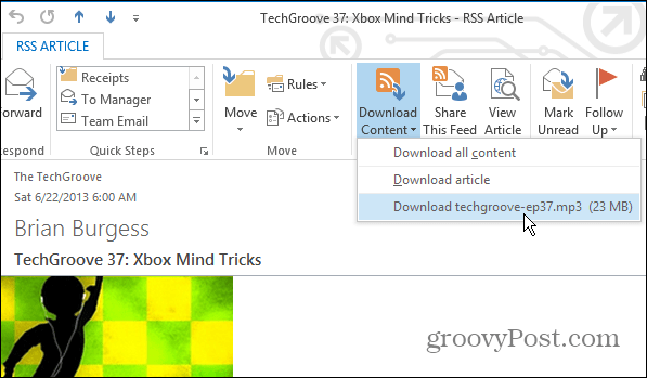 Cara Berlangganan Podcast di Microsoft Outlook