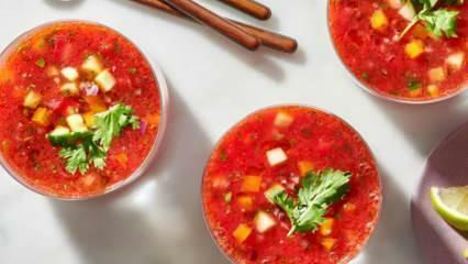 Bagaimana cara membuat sup semangka yang enak? Resep sup semangka