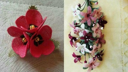 Bagaimana cara membuat model bunga bakung dari menjahit? 