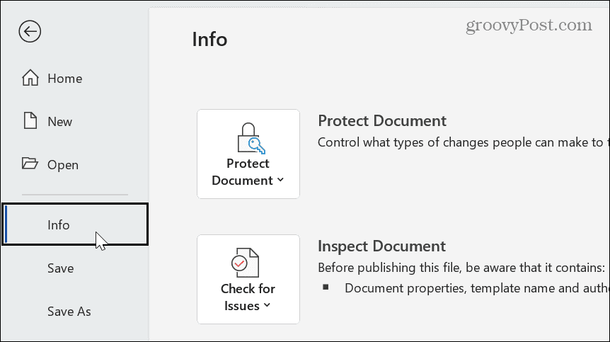 Hapus Informasi Pribadi dari File 