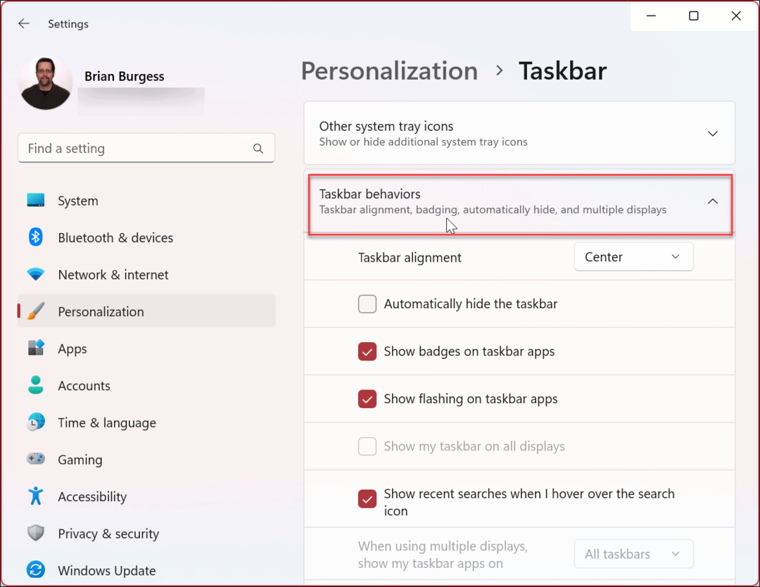 Tampilkan Detik pada Jam Taskbar Windows 11