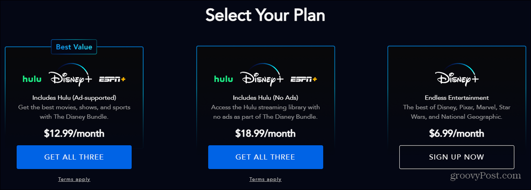Disney Plus Menambahkan Paket Bundel Baru dengan Hulu Bebas Iklan