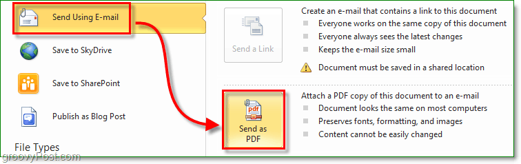 Cara Membuat atau Menyimpan Dokumen Office 2010 sebagai PDF
