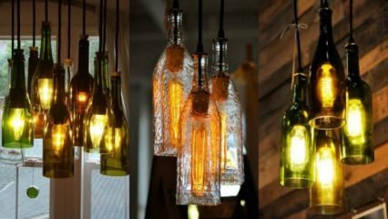 Membuat lampu hias dari botol bekas