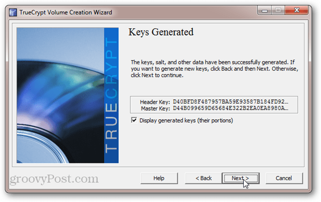 TrueCrypt Header Key dan Master Key