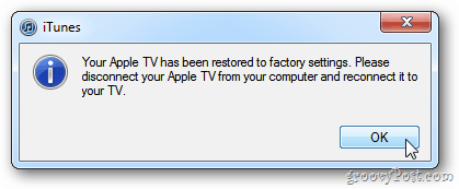 Pembaruan Apple TV Selesai