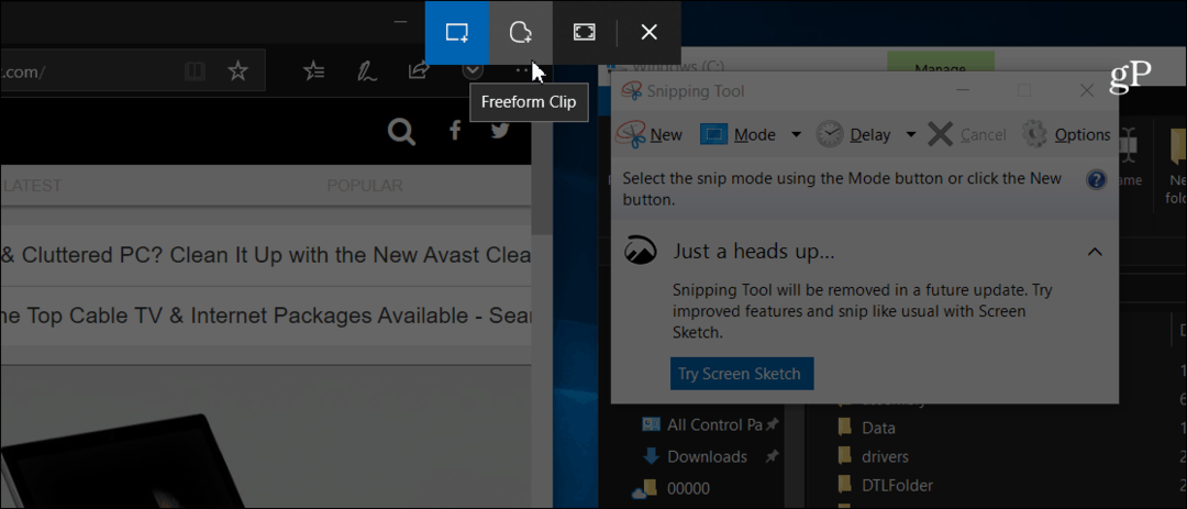 Ambil dan Anotasi Screenshot dengan Snip & Sketch Tool Baru di Windows 10