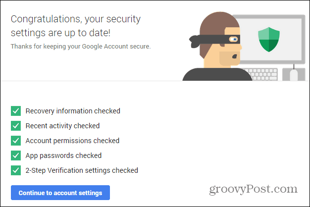 Wisaya Keamanan Google