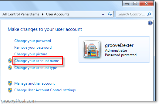 Cara Mengubah Nama Pengguna Anda di Windows 7