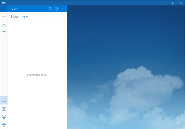 Aplikasi Windows 10 Mail