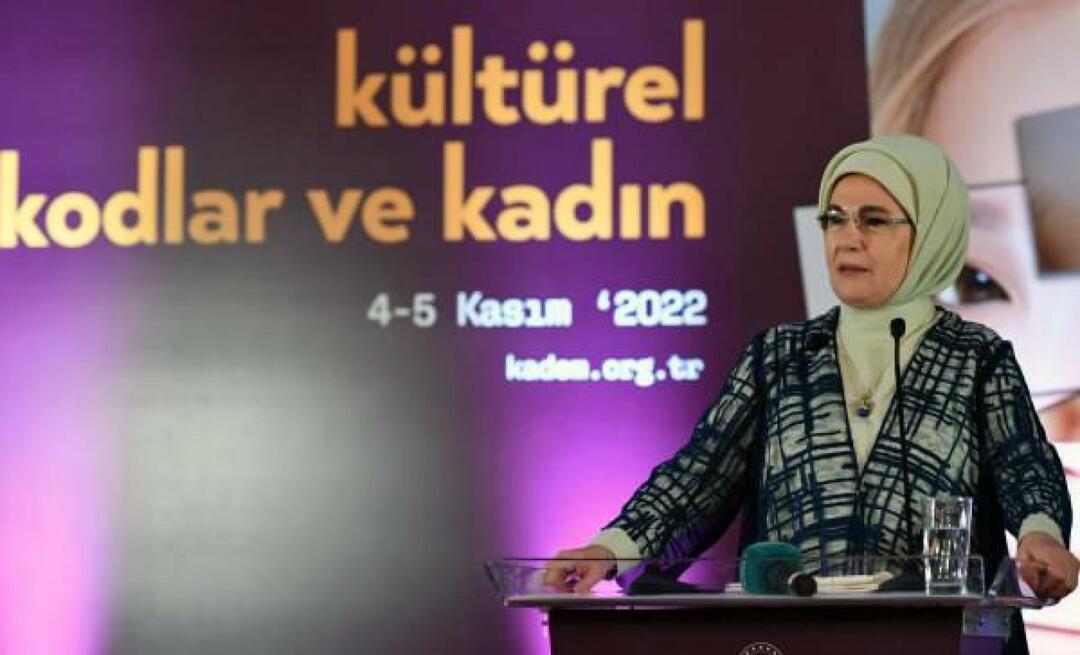 Emine Erdogan adalah Presiden ke-5 KADEM. Dia menyentuh isu-isu penting di International Women and Justice Summit!