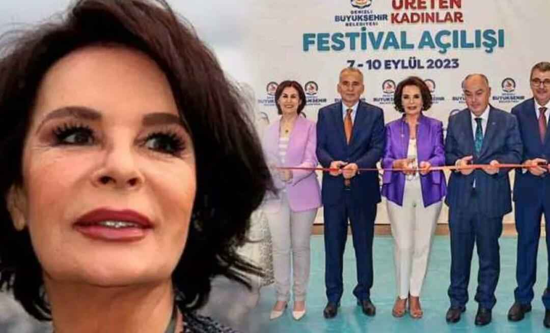 Dibuka dengan Hülya Koçyiğit! Di Festival Wanita Produktif Kota Metropolitan Denizli...