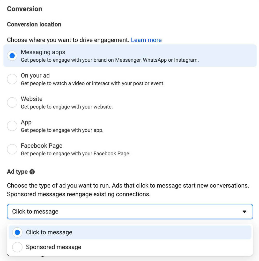 set-up-klik-ke-messenger-ads-in-facebook-reels-configure-ad-set-engagement-objective-3