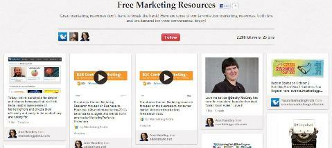 Marketing Profs, papan sumber daya pemasaran gratis