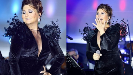 Sibel Can, yang mengadakan konser di Siprus, jatuh dari panggung!