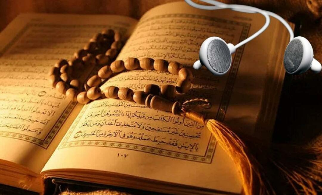 Bisakah Al-Quran didengarkan di televisi, radio atau telepon? Bisakah hatimku tercipta hanya dengan mendengarkan?