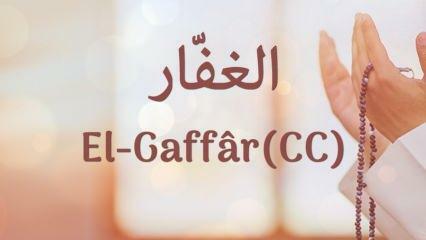 Apa yang dimaksud dengan al-Ghaffar? Apa keistimewaan nama Al-Ghaffar? Esmaul Husna Al Gaffar...