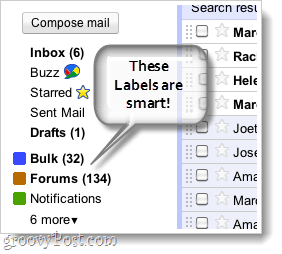 tangkapan layar smart label gmail