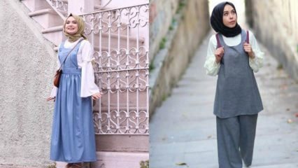 Baju olahraga lusuh untuk wanita hamil jilbab muda