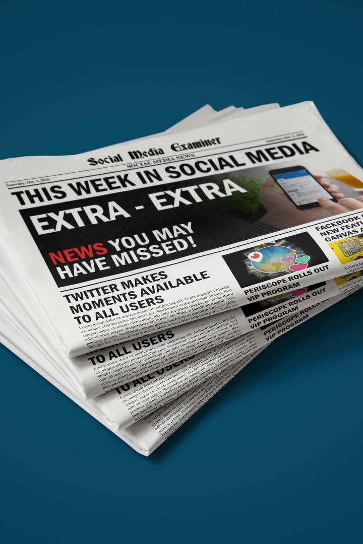 Twitter Moments Meluncurkan Fitur Bercerita untuk Semua: Minggu Ini di Media Sosial: Penguji Media Sosial