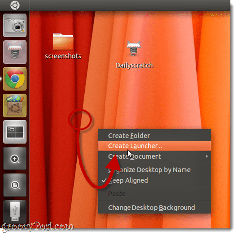 buat peluncur di Ubuntu